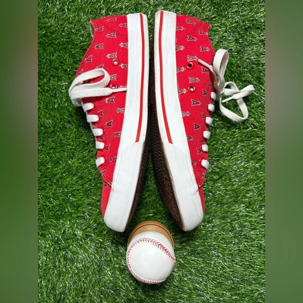 Row One MLB Los Angeles Angels Low Top Sneakers